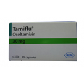 Изображение препарта из Германии: Тамифлю Tamiflu 30 мг/ 10 капсул 